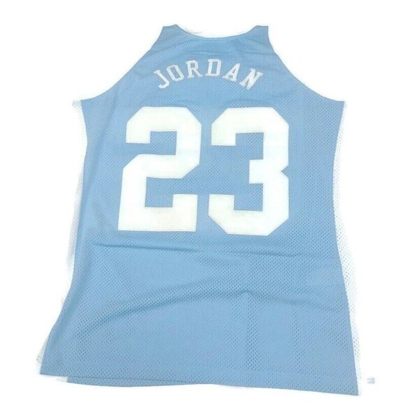 Mitchell & Ness Michael Jordan North Carolina Tar Heels Basketball Jersey Mens L - Picture 8 of 10